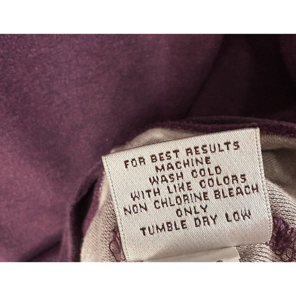 Peter Millar Crown Comfort Interlock‎ Sweater Sz M Purple 1/4 Zip Torrey Pines - Picture 6 of 7